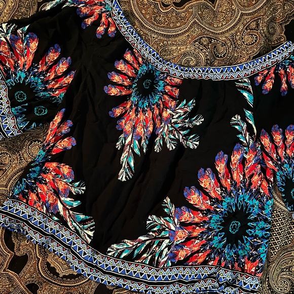 Womens Boho top. Size large. Beautiful. Only worn once. - Picture 4 of 4